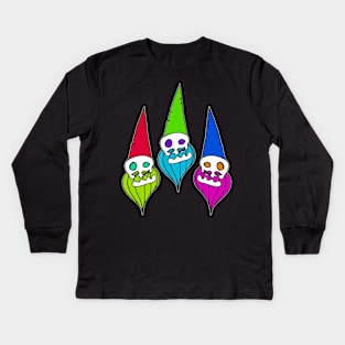 The Great Zombie Gnome Brothers Kids Long Sleeve T-Shirt